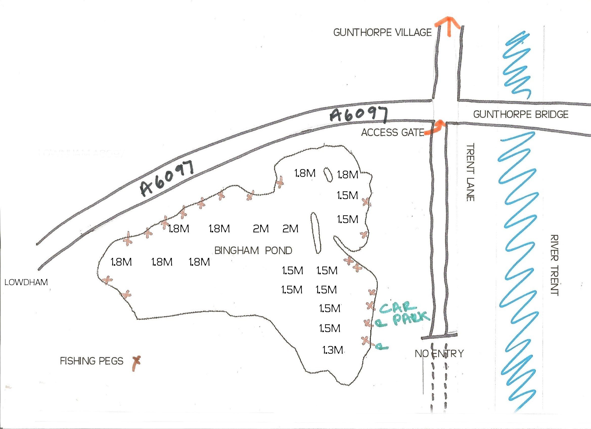 Bingham Peg Map
